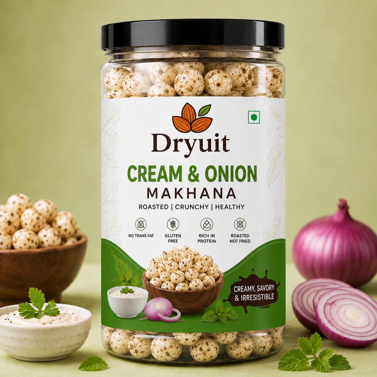 Cream & Onion Makhana